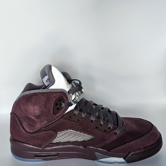 Air Jordan 5 Retro SE Deep Burgundy/LT Graphite FN4233-600 - Picture 10 of 10